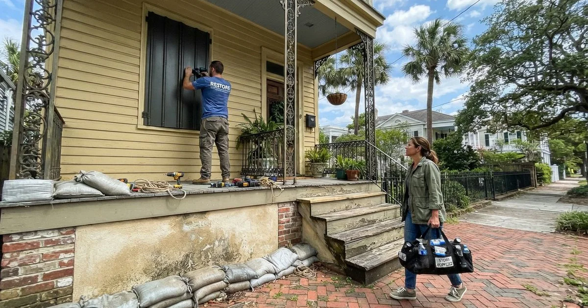 Getting ready for hurricane season in Charleston: protecting your home from water and mold damage